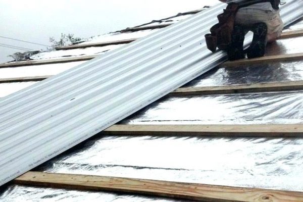 Steps on re-roofing