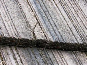 Cracked-Corner-chip-roof-tiles